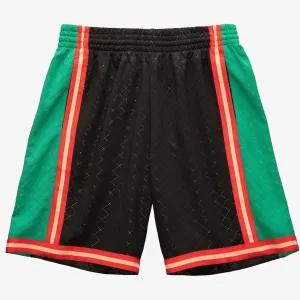 Men's Neapolitan Swingman La Lakers Shorts In Black