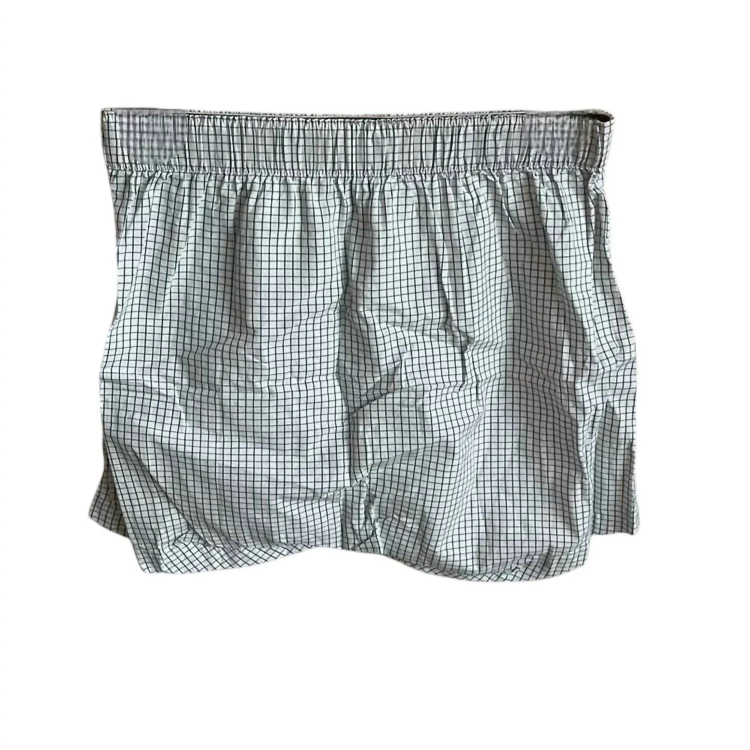 Men's Patterned Boxers In Green/white