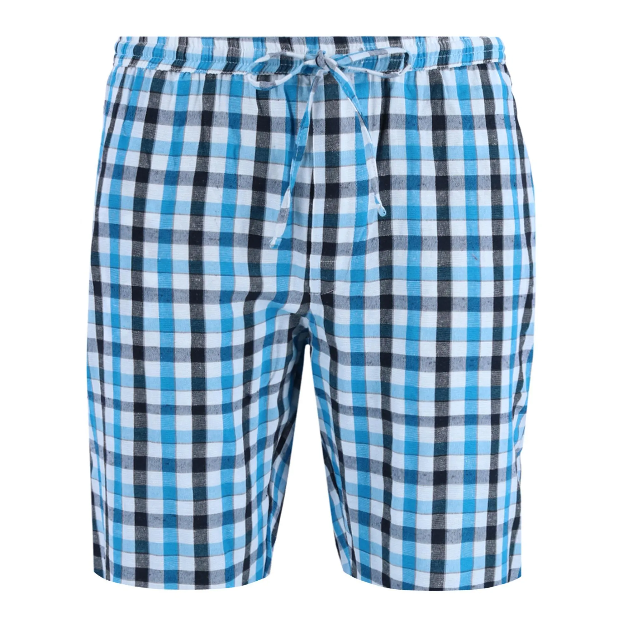 Men's Plaid Lounge Shorts