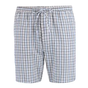 Men's Plaid Lounge Shorts