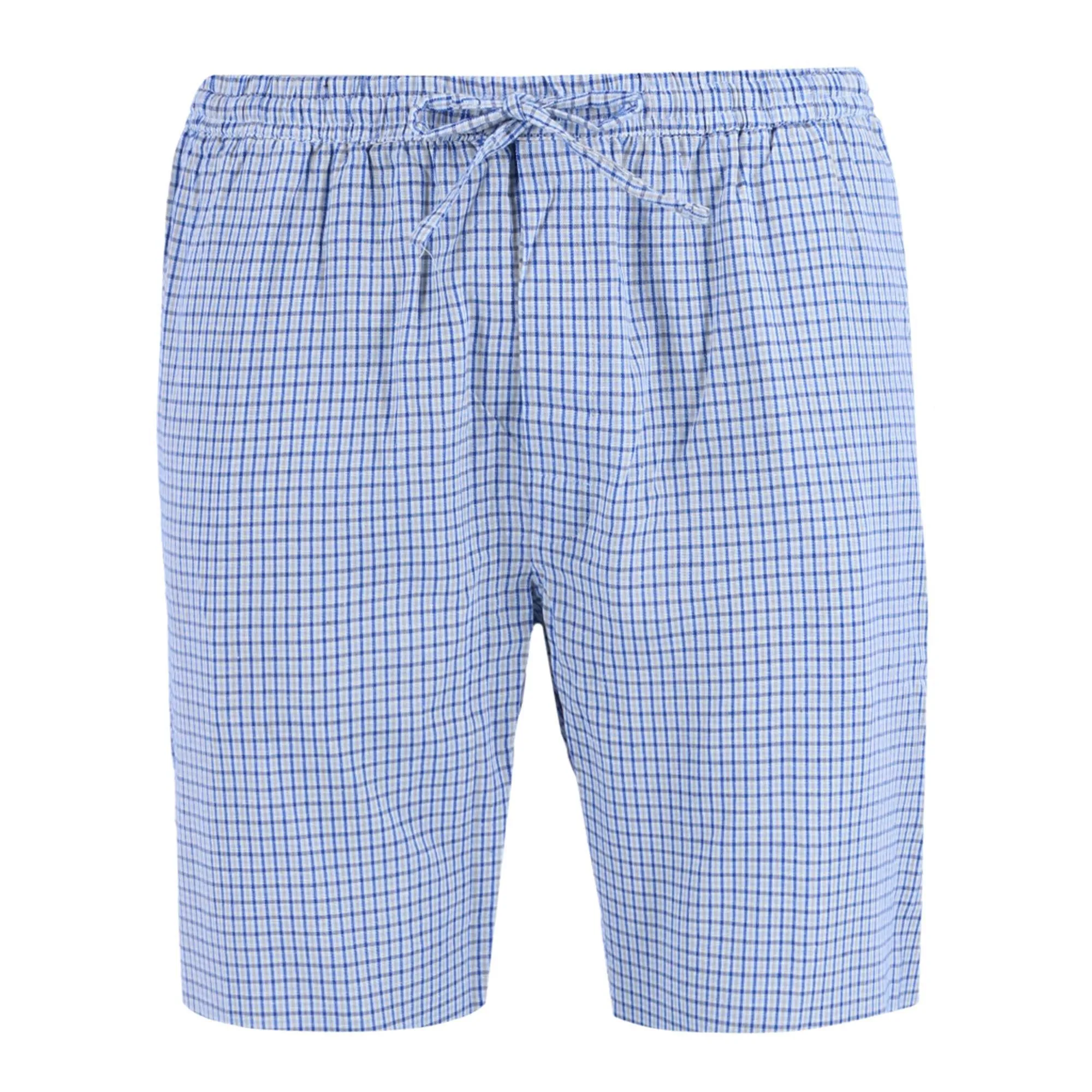 Men's Plaid Lounge Shorts