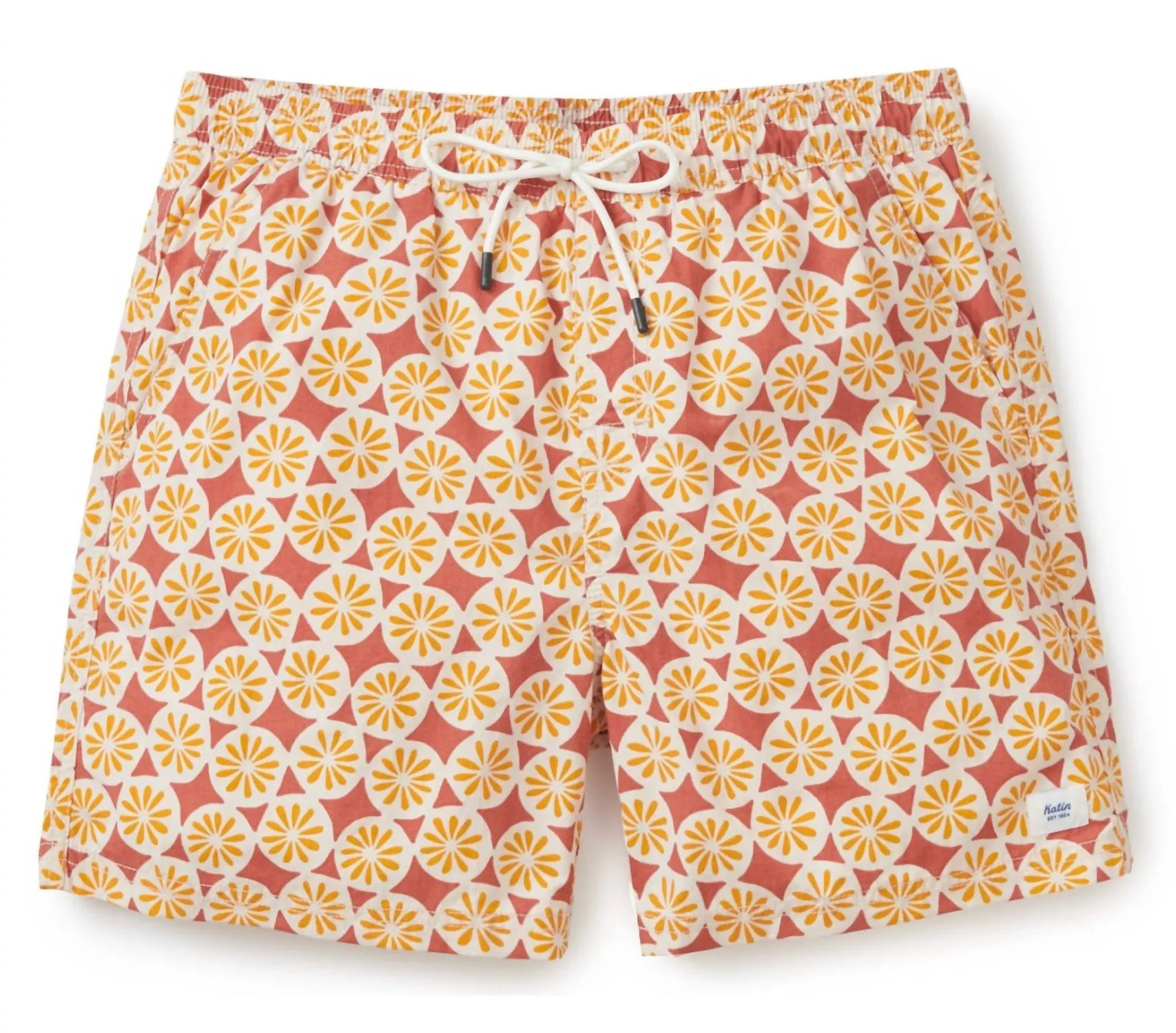 Men's Pond Volley Short In Tangerine