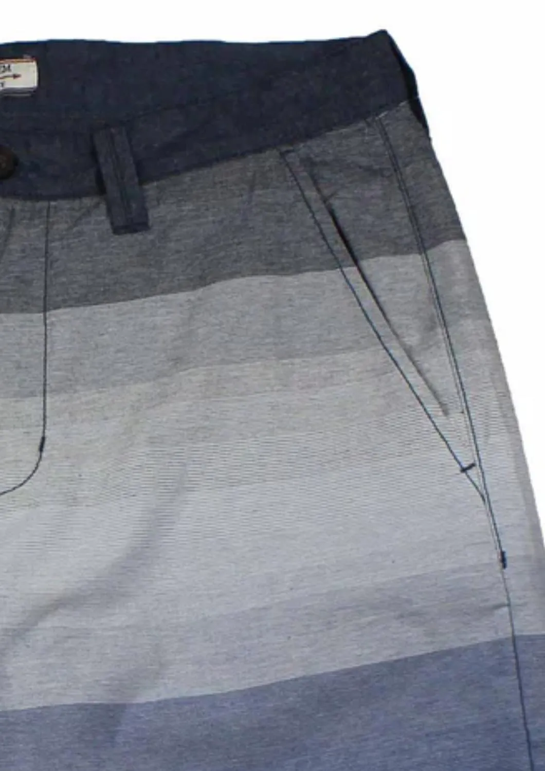 Men's Schields Striped Textured Short In Blue/grey