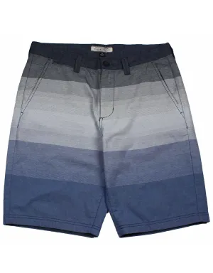Men's Schields Striped Textured Short In Blue/grey
