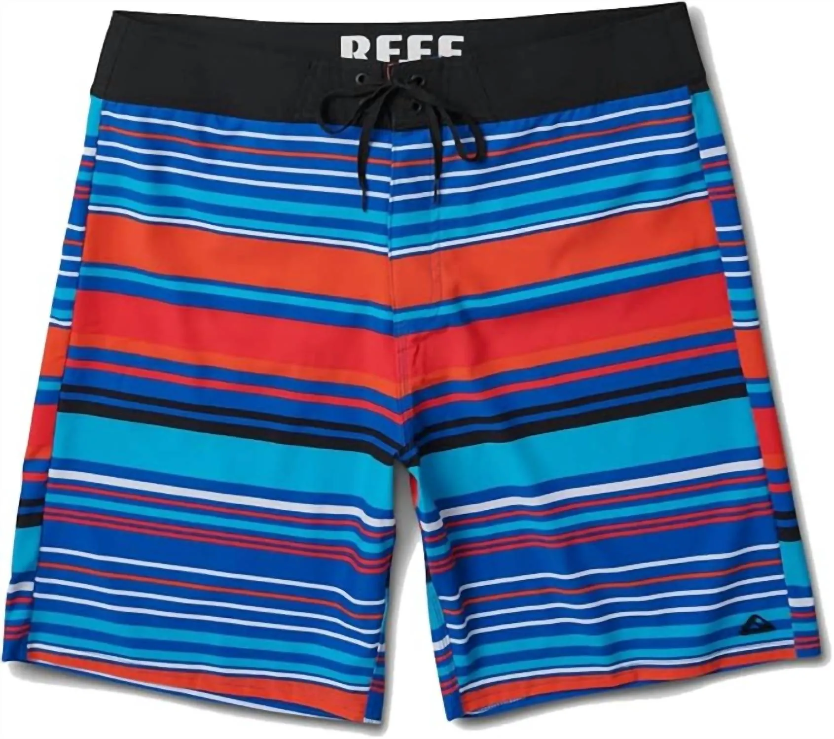 Men's Sharpe Board Short In Striped Blue Red