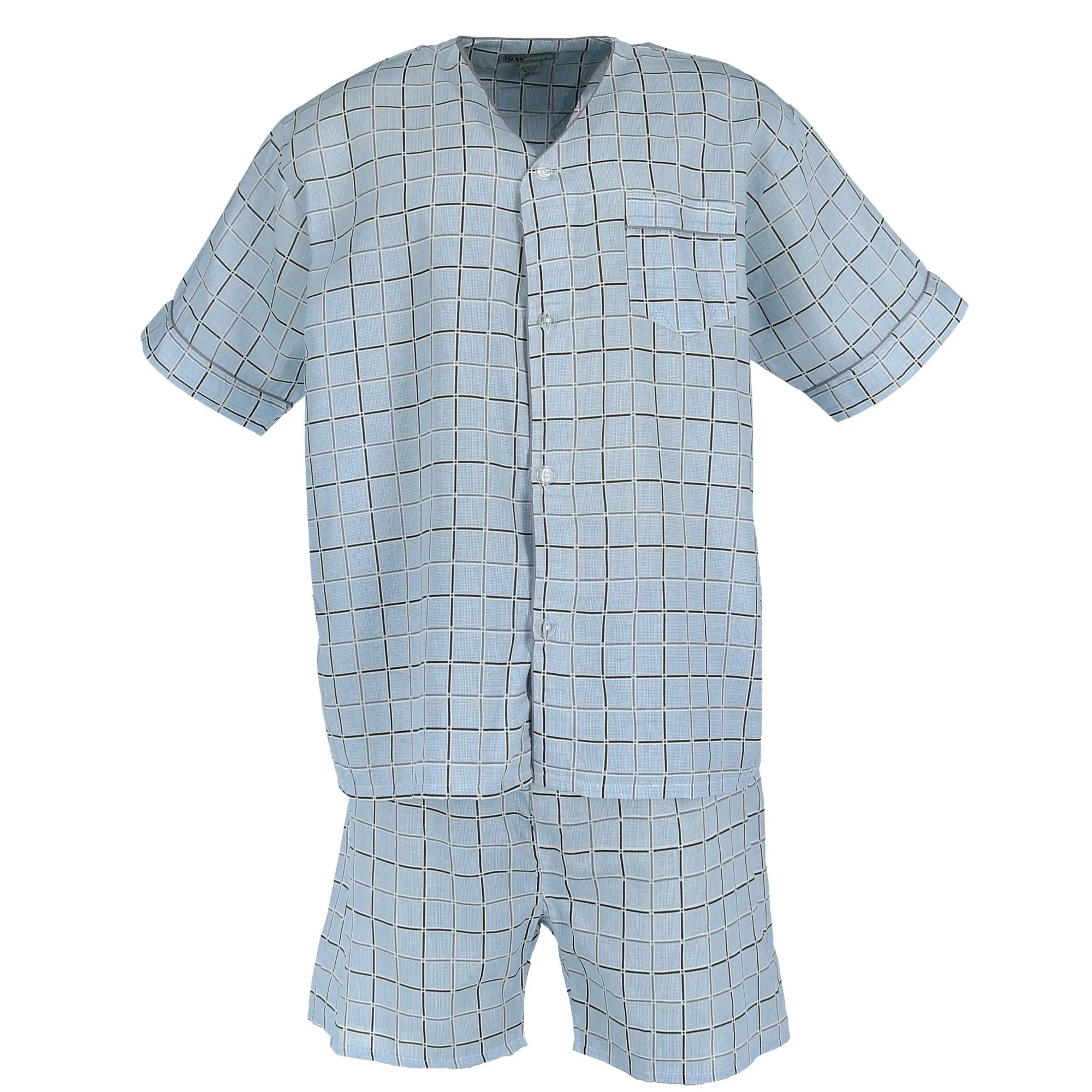 Men's Short Sleeve Short Leg Pajama Set