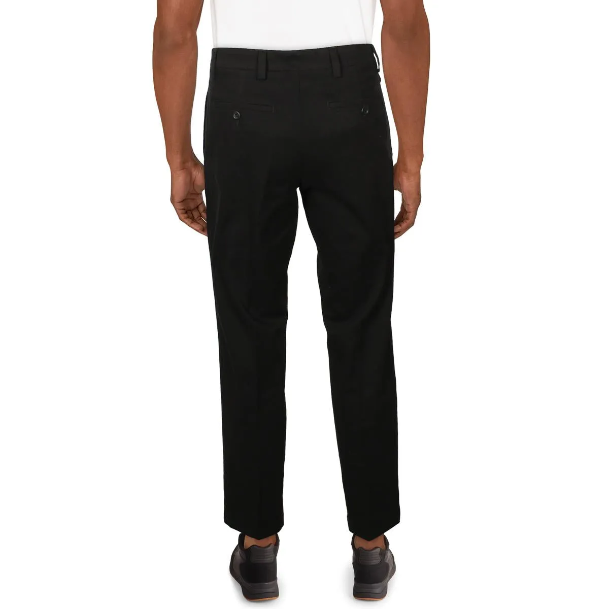 Mens Straight Fit Trouser Khaki Pants