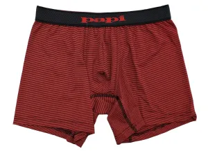 Men's Stripe Boxer Brief In Red
