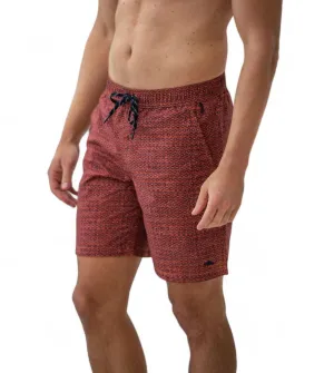 Men's Sundowner Swim Trunk In Red