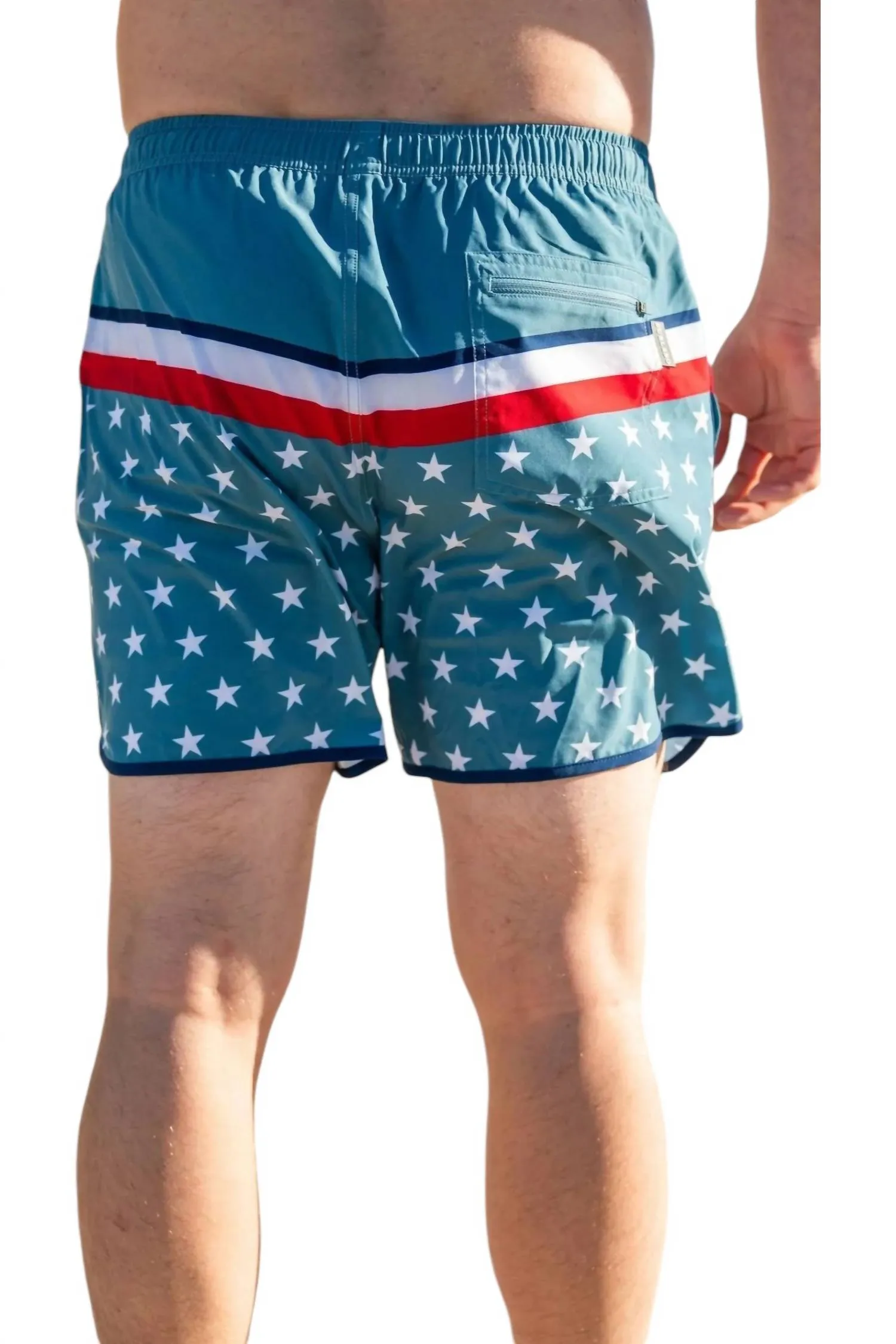 Men's Swim Trunks In Blue