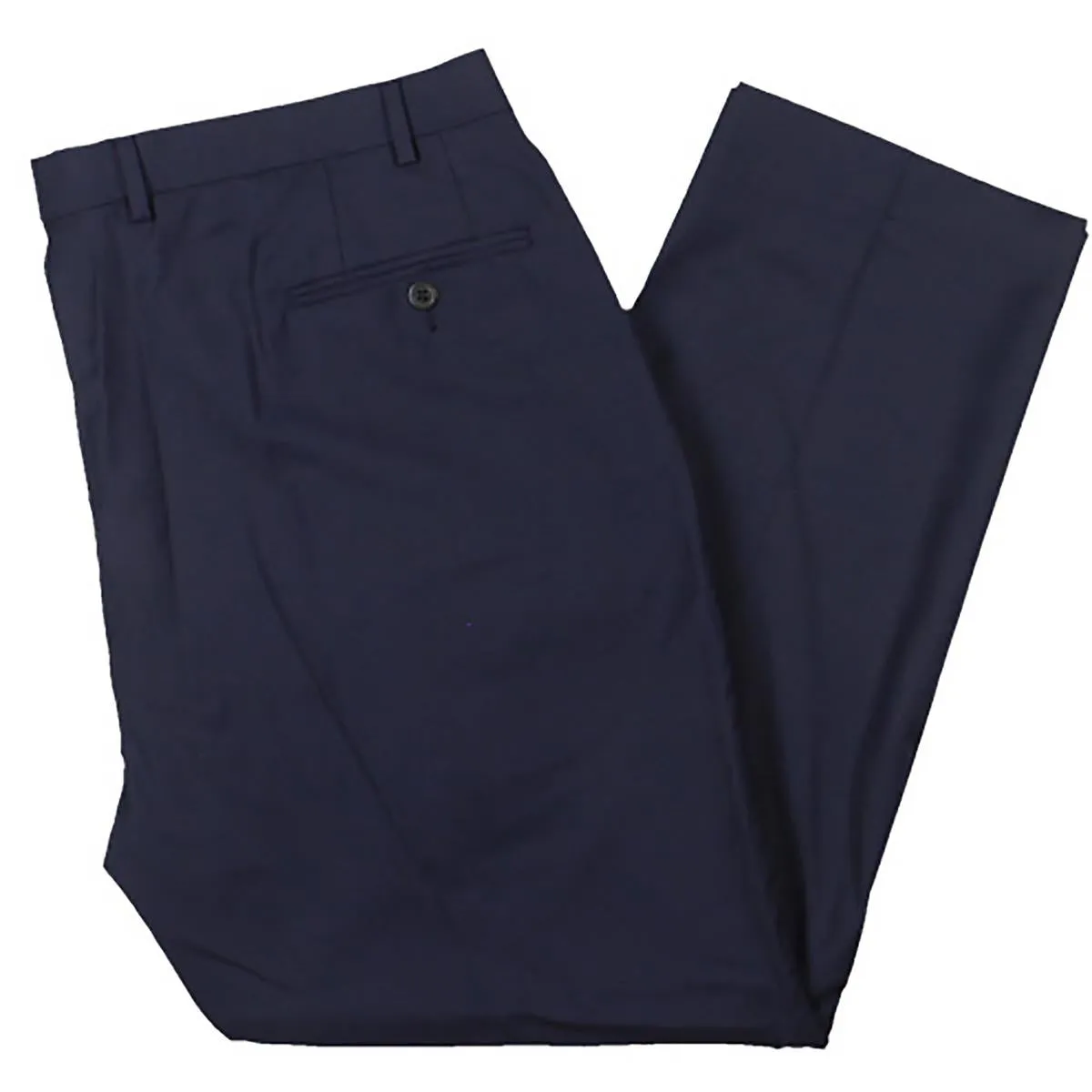 Mens Wool Blend Wool Trouser Pants