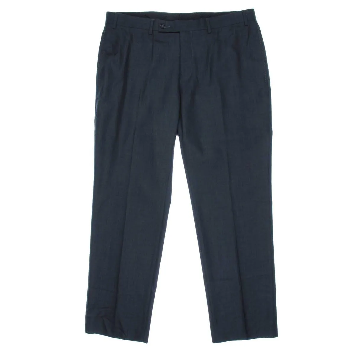 Mens Woven Slim Fit Dress Pants