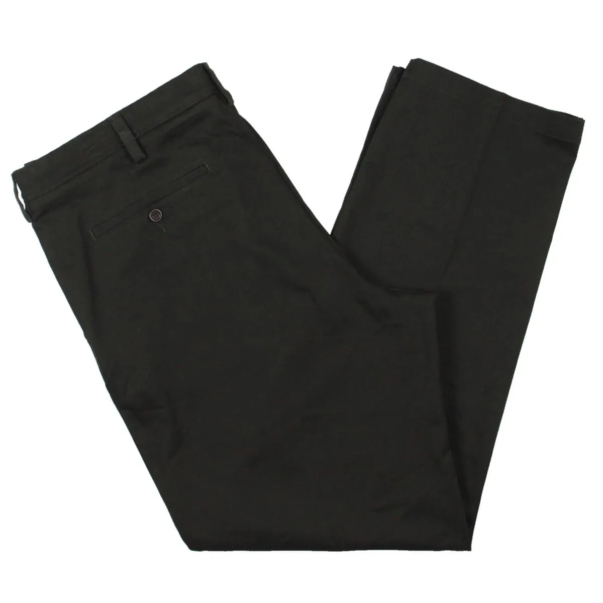 Mens Wrinkle Risistant Comfort Waist Khaki Pants