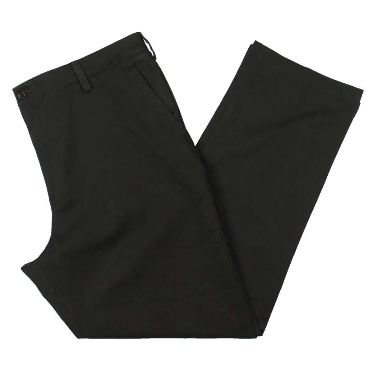 Mens Wrinkle Risistant Comfort Waist Khaki Pants