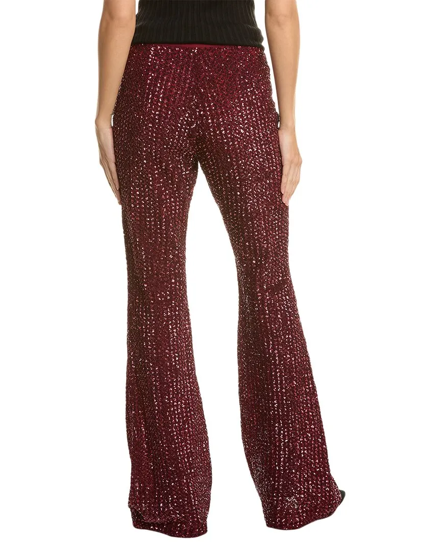 Michael Kors Collection Hand Embroidered Bootleg Pant