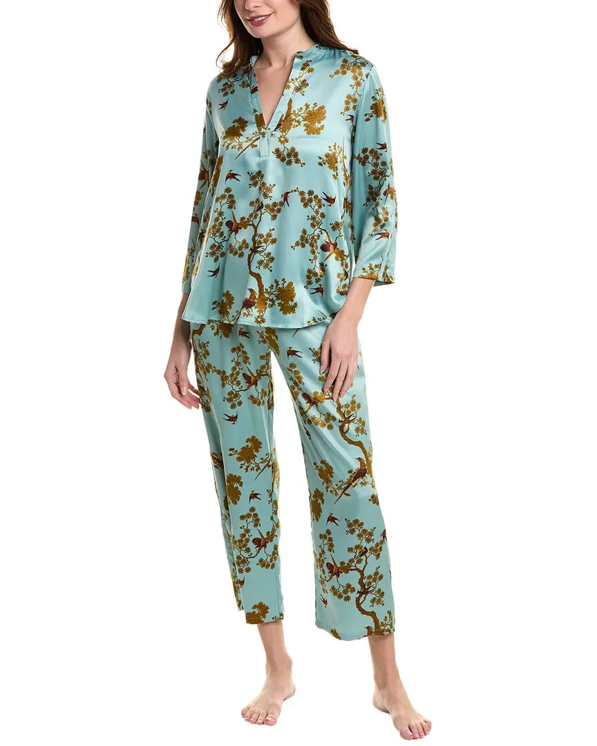 N Natori 2pc Garden Melody Pajama Set