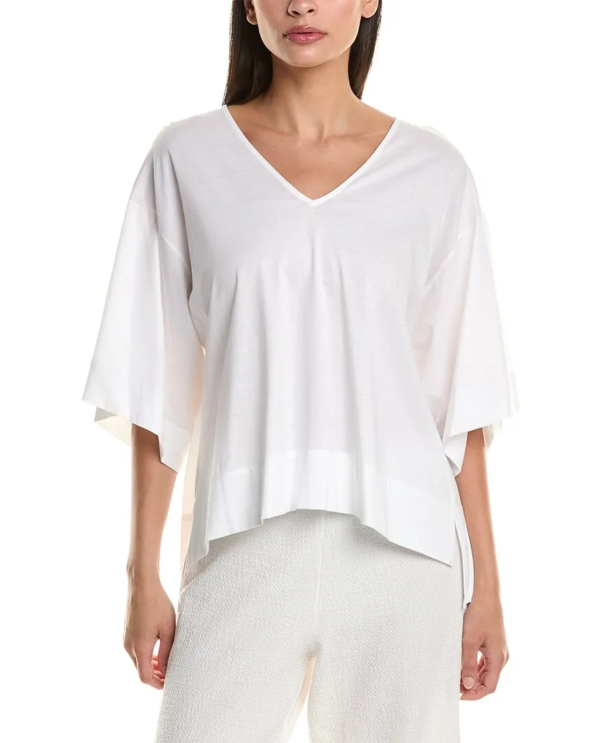 Natori Bliss Essentials V-Neck Top