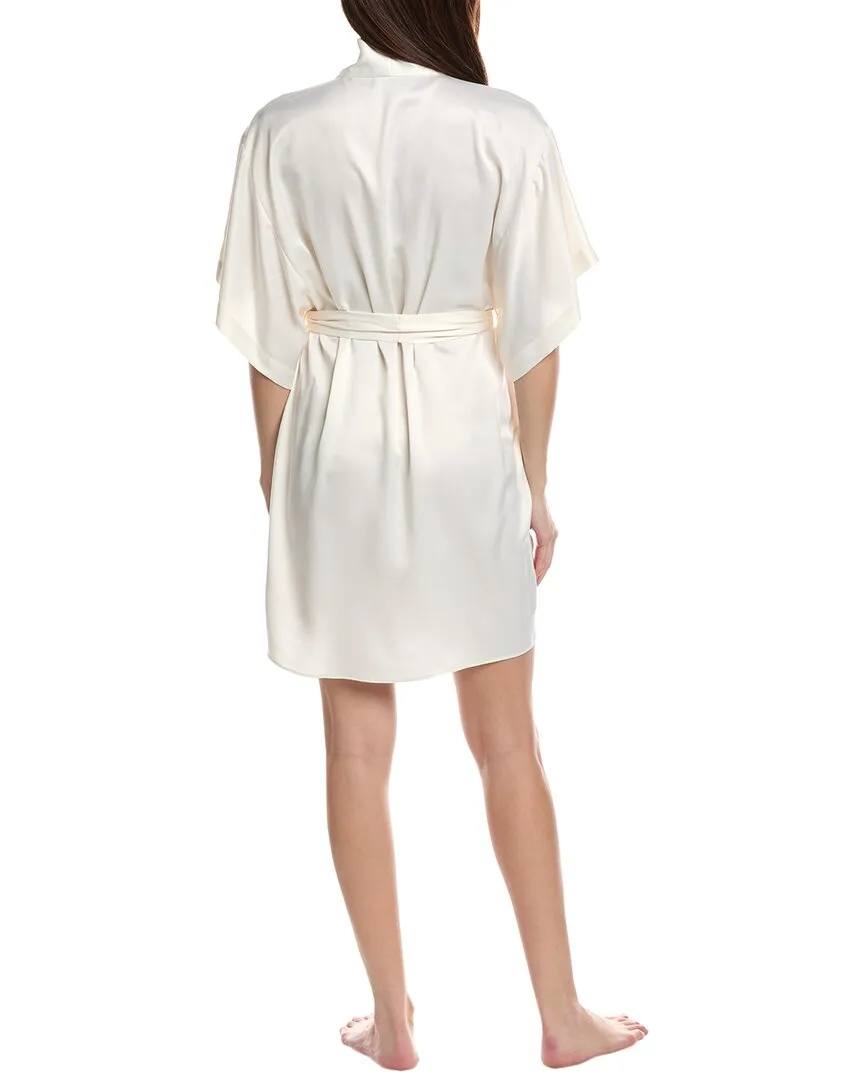 Natori Feathers Satin Wrap