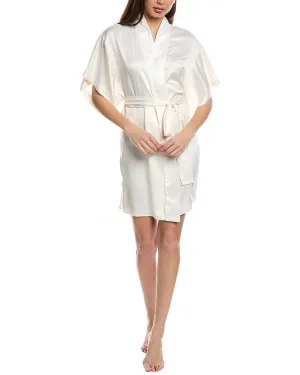 Natori Feathers Satin Wrap