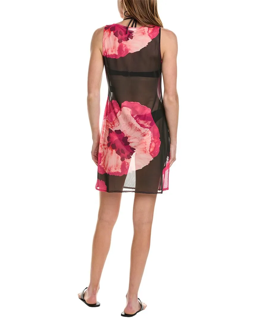 Natori Poppy Sheer Cover-Up