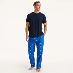 Nautica Mens Printed Pajama Pant Set