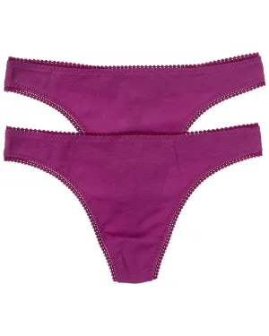 OnGossamer 2pk Hip-G Thong