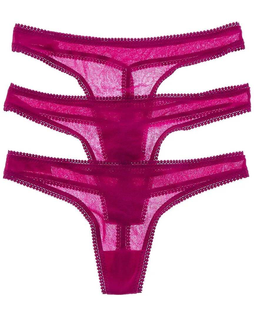 OnGossamer Set of 3 Hip G-String