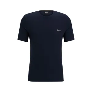 Pajama T-shirt with embroidered logo