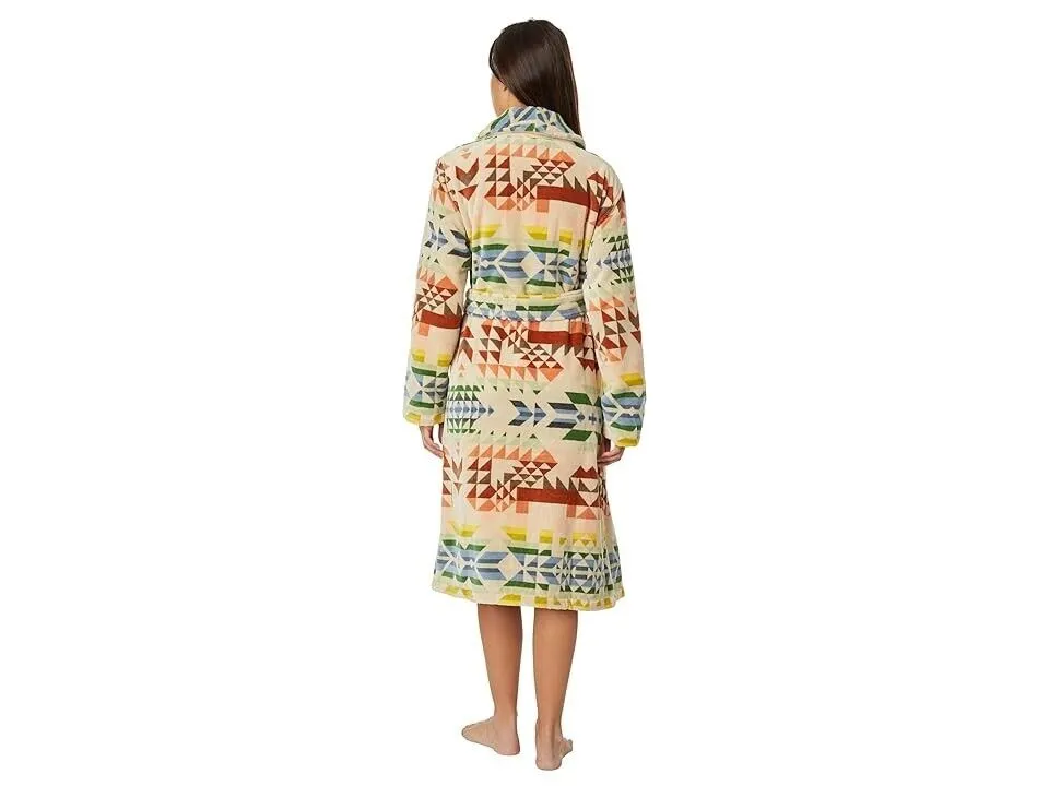Pendleton Robe Women's Large LG (12-14) Multicolor 100% Cotton Sleepwear JDM164