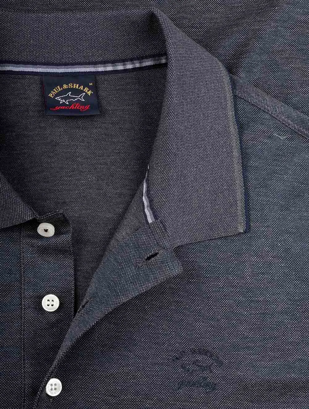 Piqu�� Tech Polo Grey