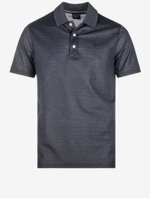 Piqu�� Tech Polo Grey