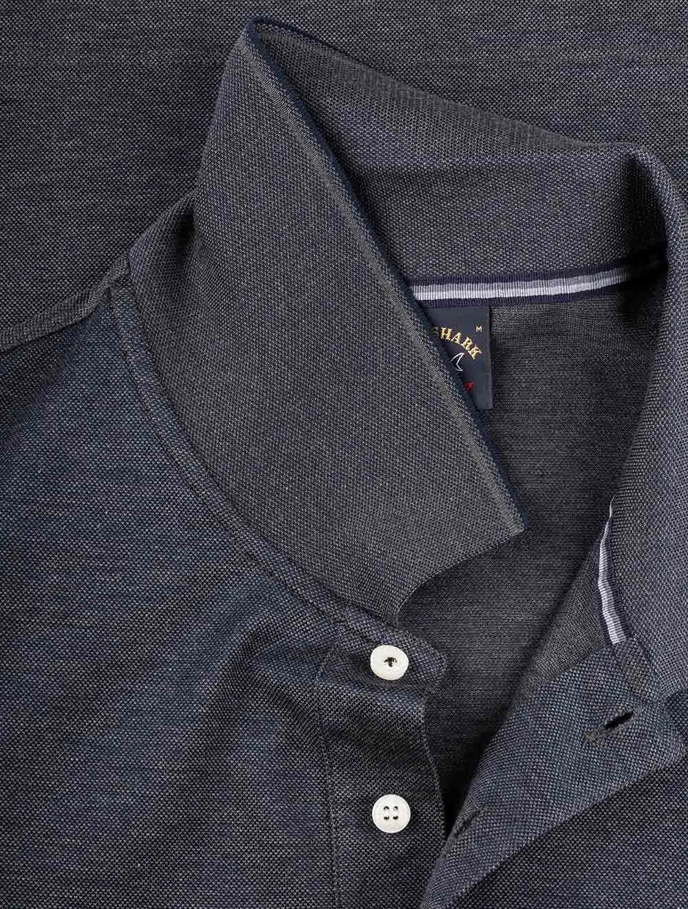 Piqu�� Tech Polo Grey