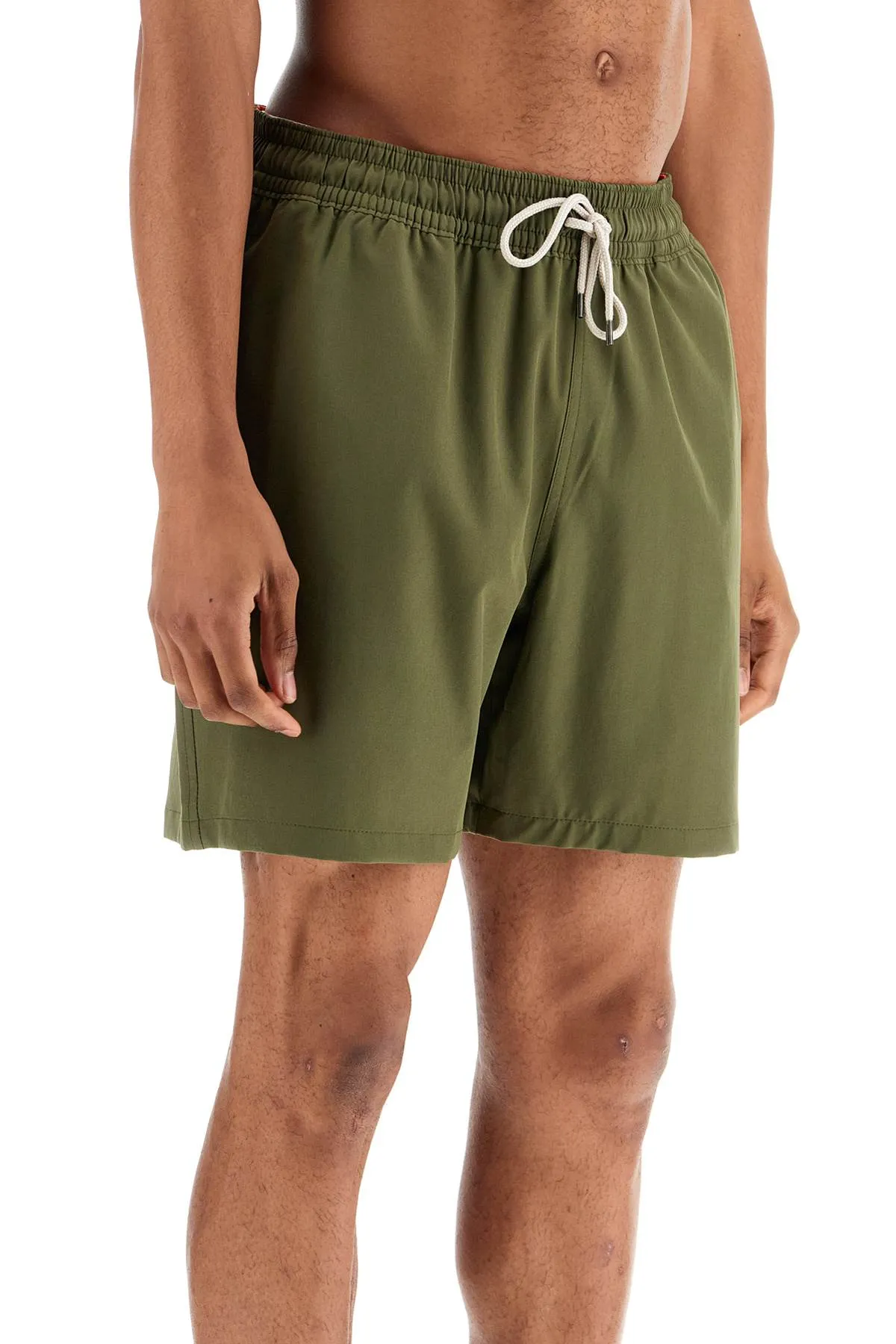 Polo Ralph Lauren Men's   Swim Trunks In Recycled Polyester With Embroide Logo