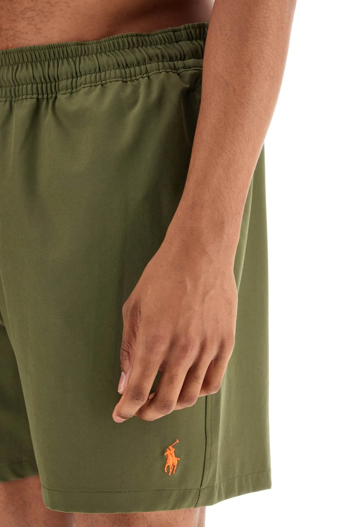 Polo Ralph Lauren Men's   Swim Trunks In Recycled Polyester With Embroide Logo
