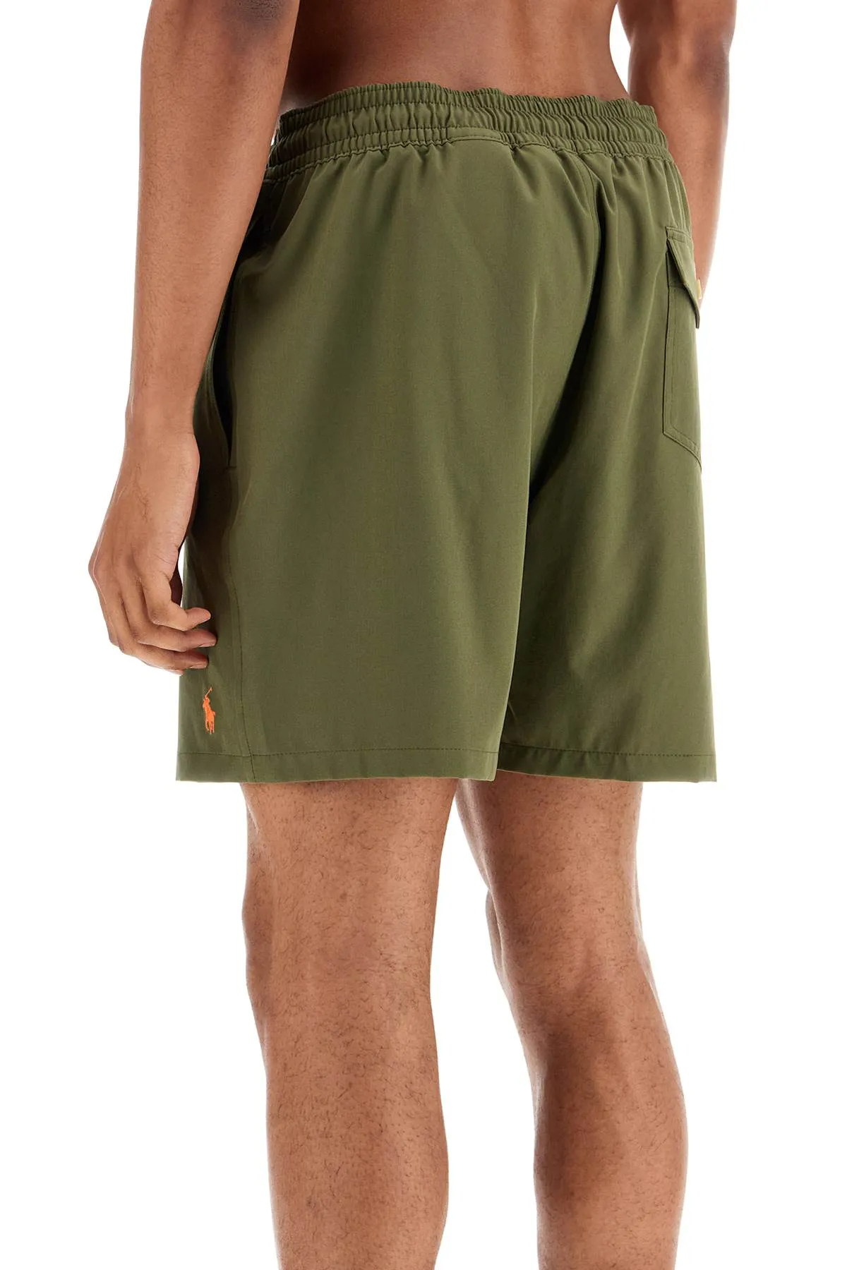 Polo Ralph Lauren Men's   Swim Trunks In Recycled Polyester With Embroide Logo