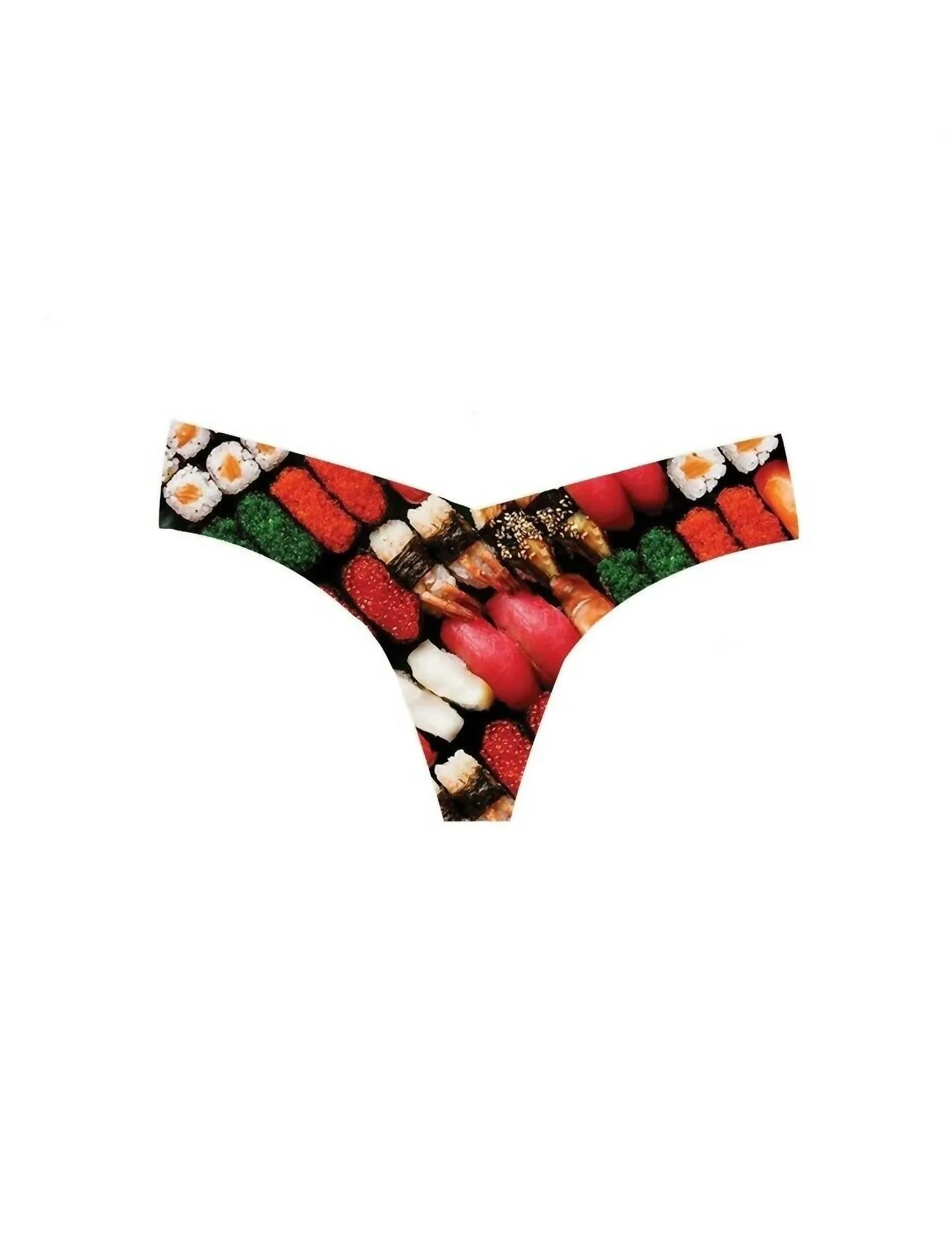Printed Low Rise Thong In Bento