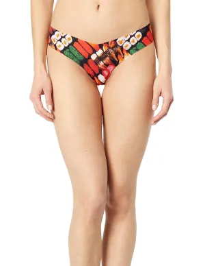 Printed Low Rise Thong In Bento