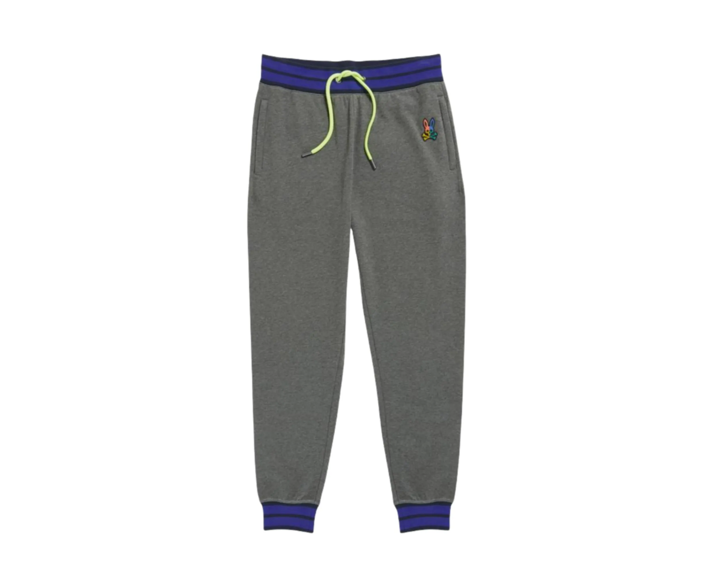 Psycho Bunny Warwick Color-Block Logo Heather Storm Pants B6P112Q1FT-HST