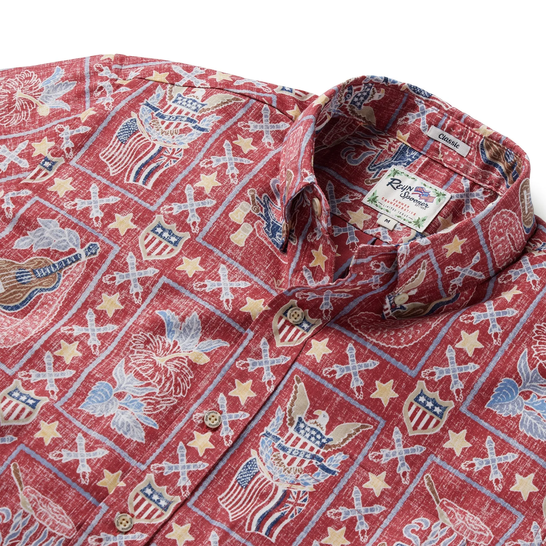 Reyn Spooner 2024 Summer Commemorative Button Front Camp Shirt