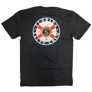 Salty Crew Florida Legends Men's S/S Premium Tee- Black