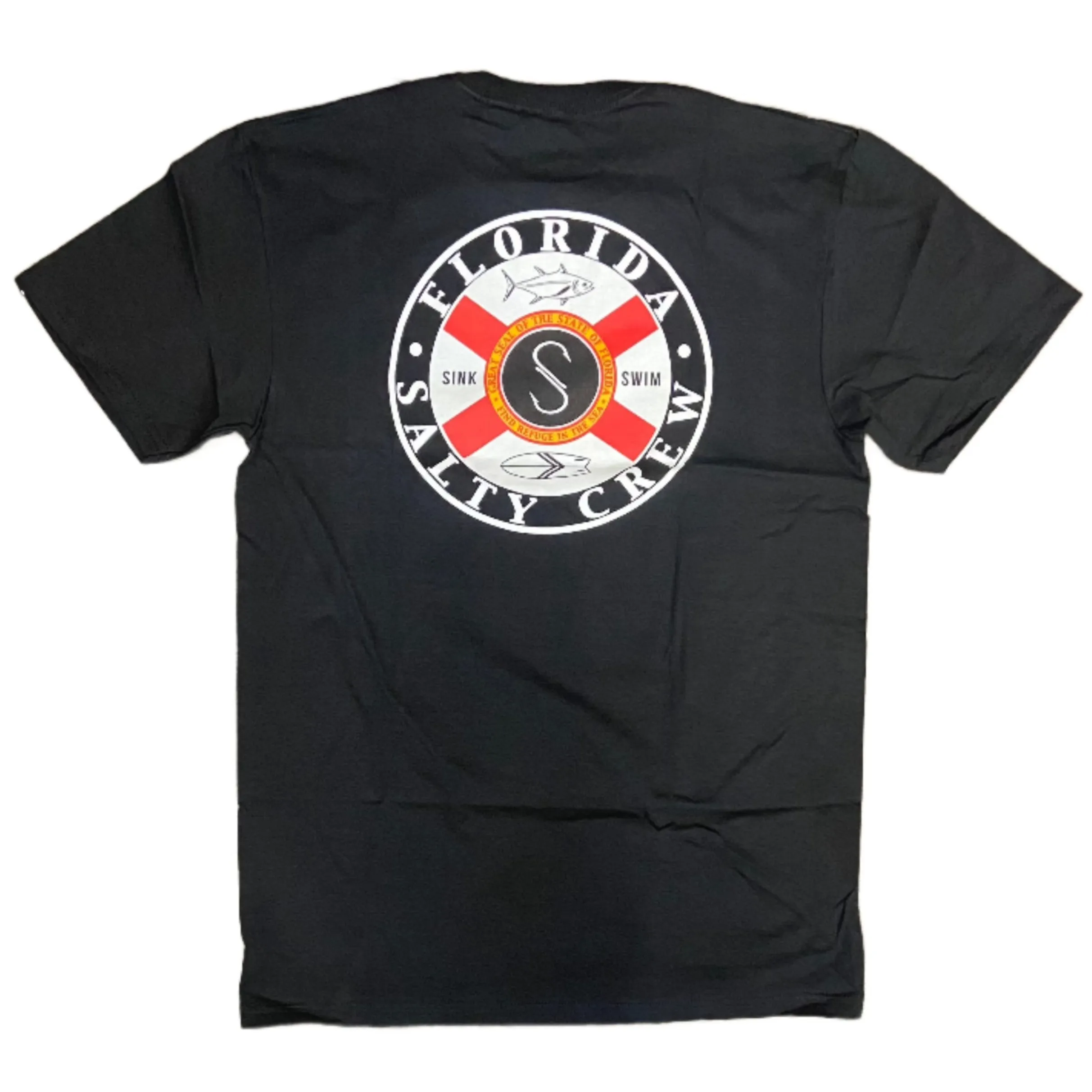 Salty Crew Florida Legends Men's S/S Premium Tee- Black