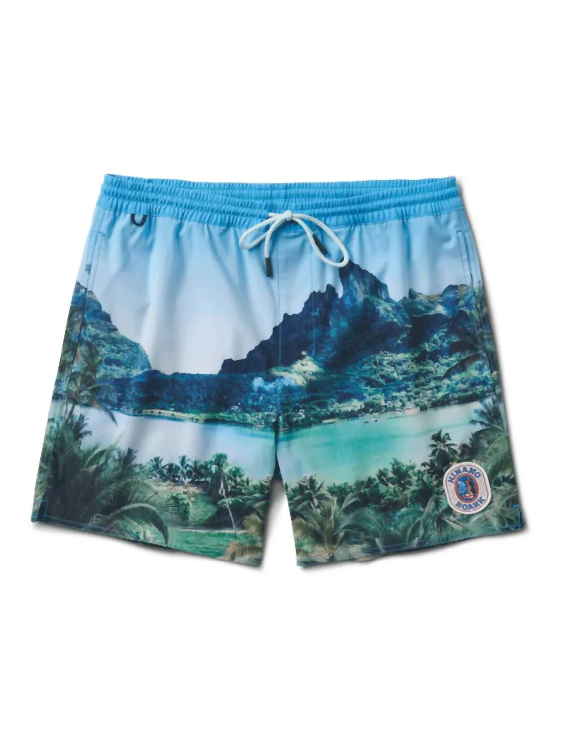 Shorey Boardshorts 16" Trunk In Hinano Sun God/light Blue
