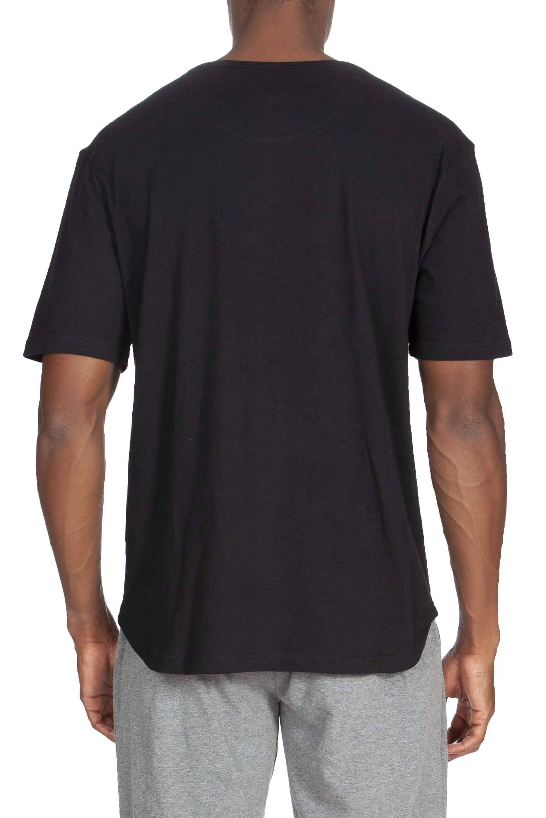 Short Sleeve Henley