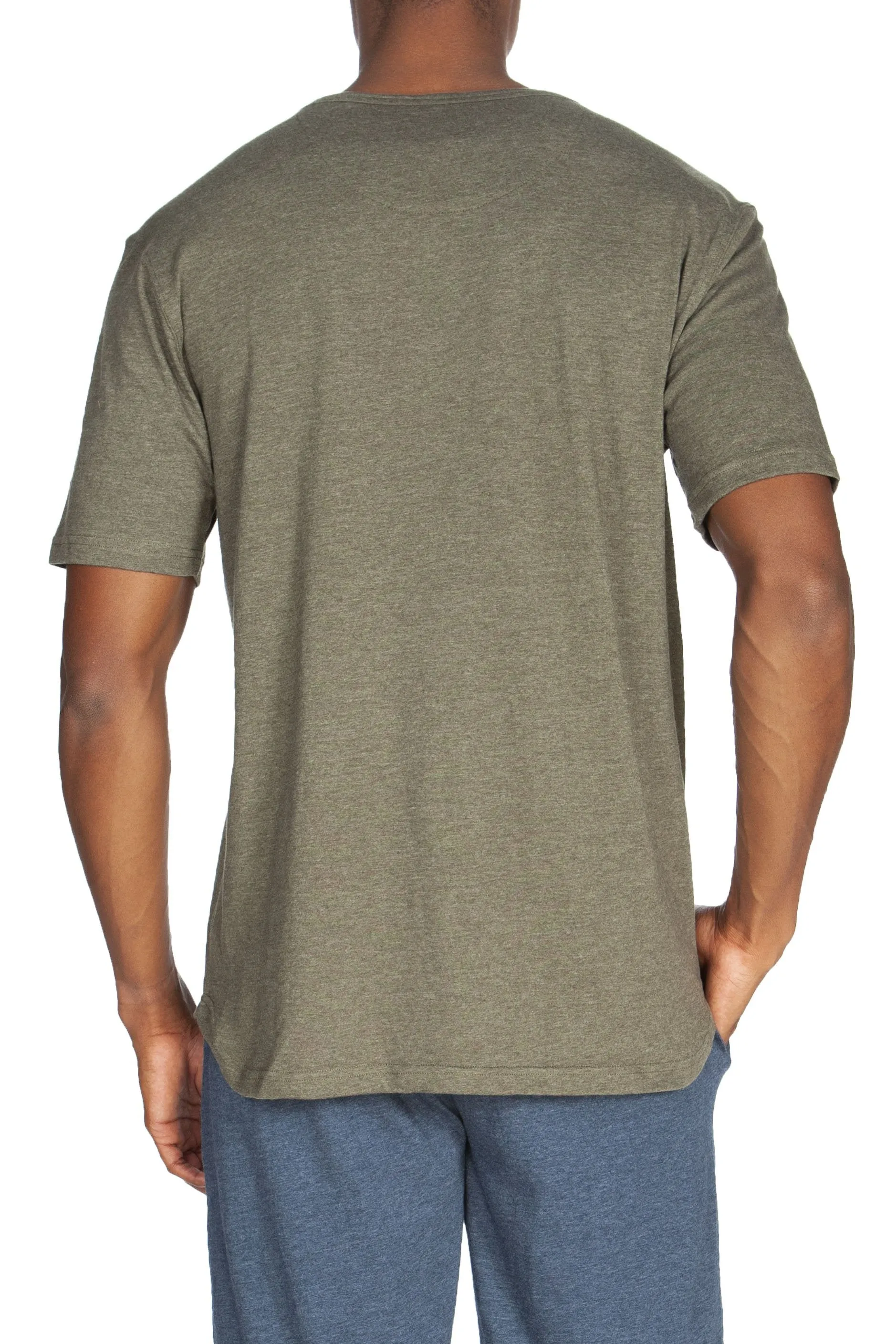 Short Sleeve Henley