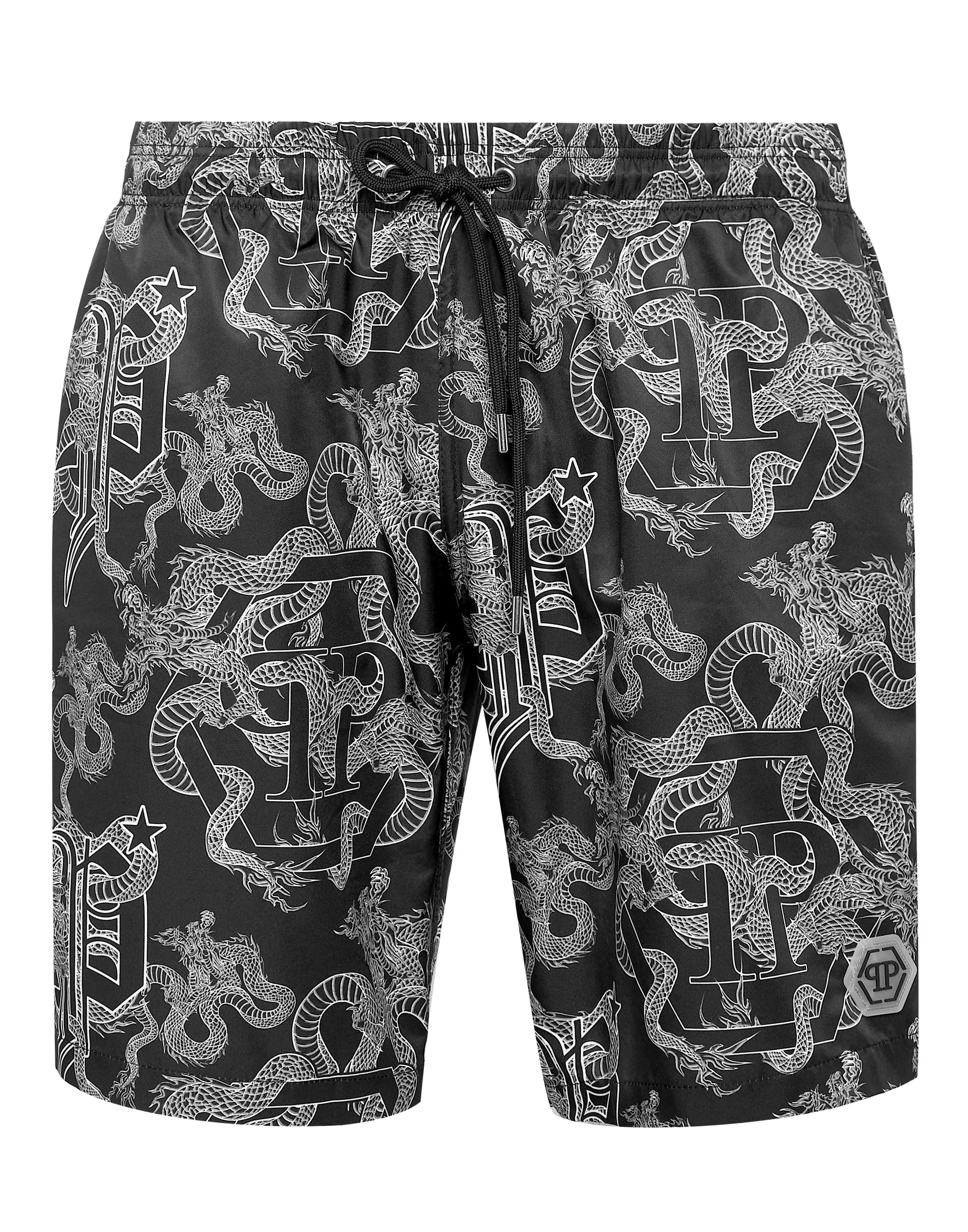 Short Swim Boxer Dragon Hexagon