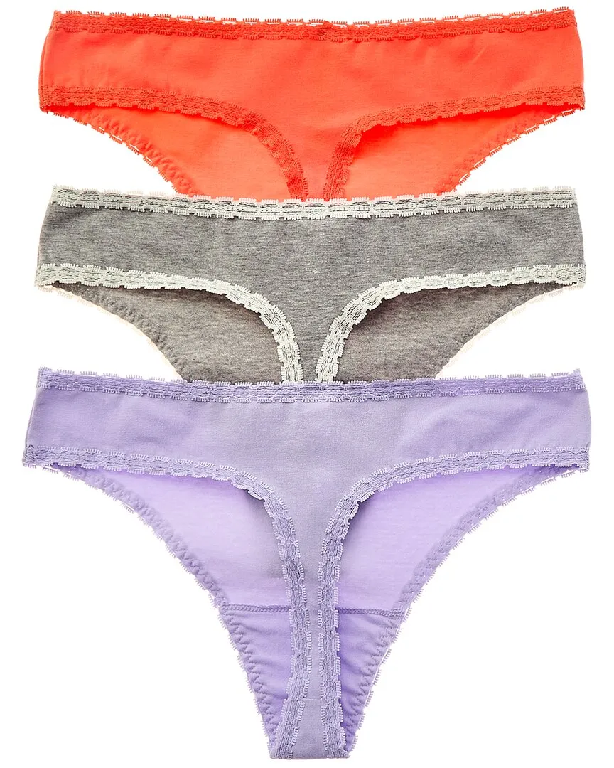 Skarlett Blue 3pk Adorned Thong