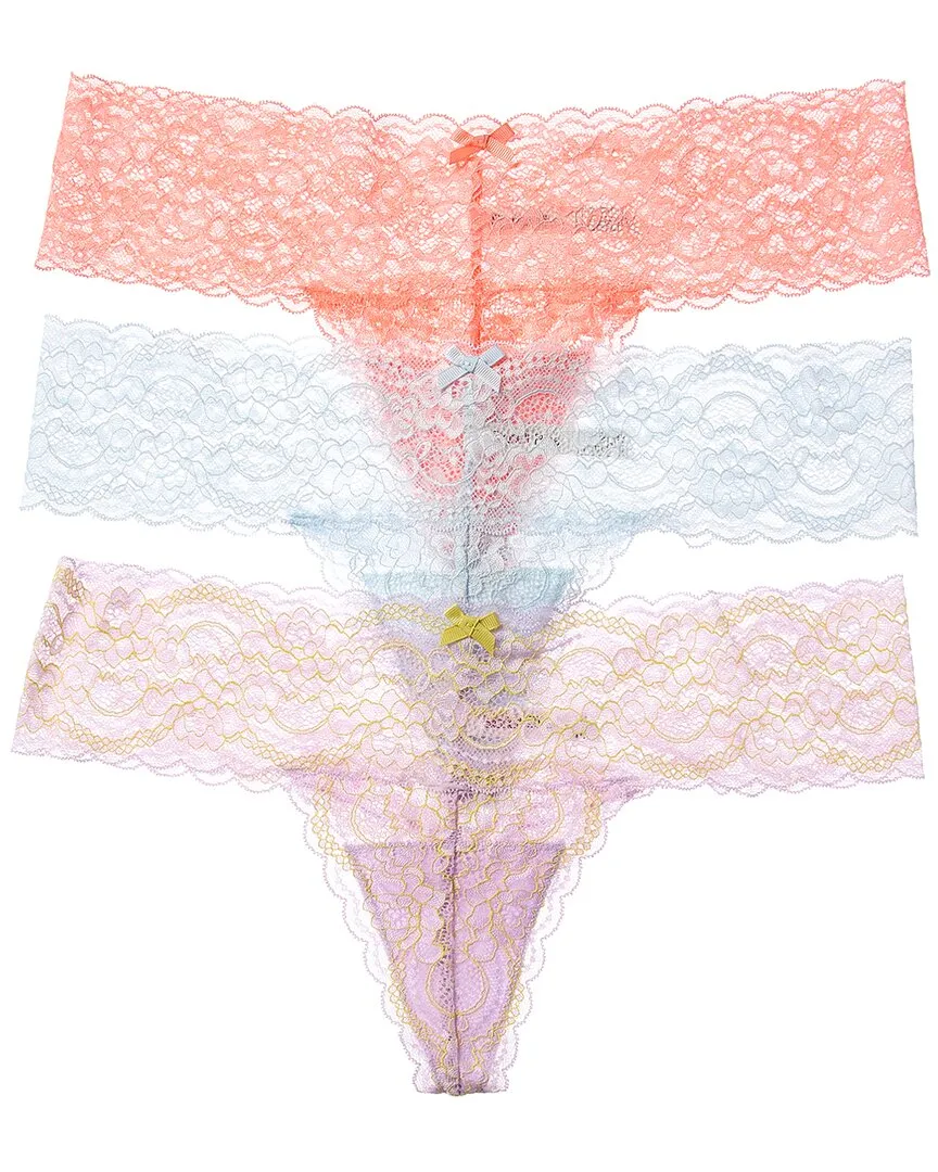 Skarlett Blue 3pk Obsessed Thong