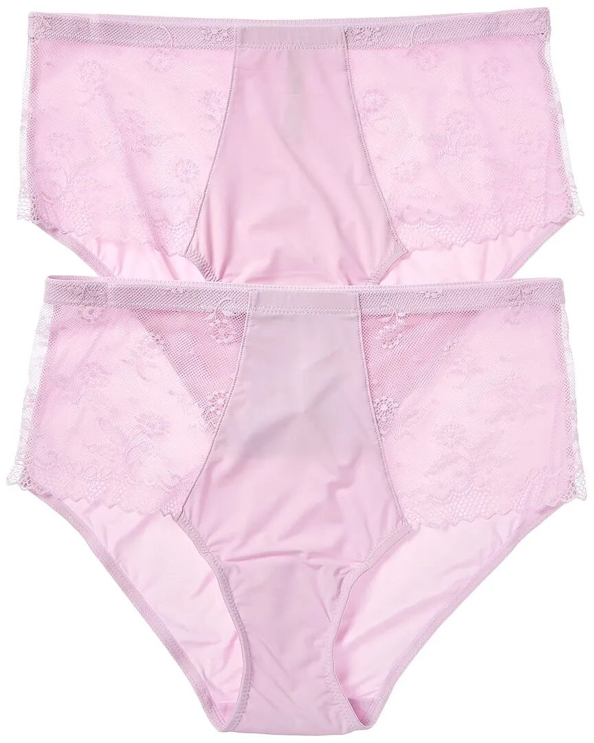 Skarlett Blue Set of 2 Lacy High-Rise Briefs