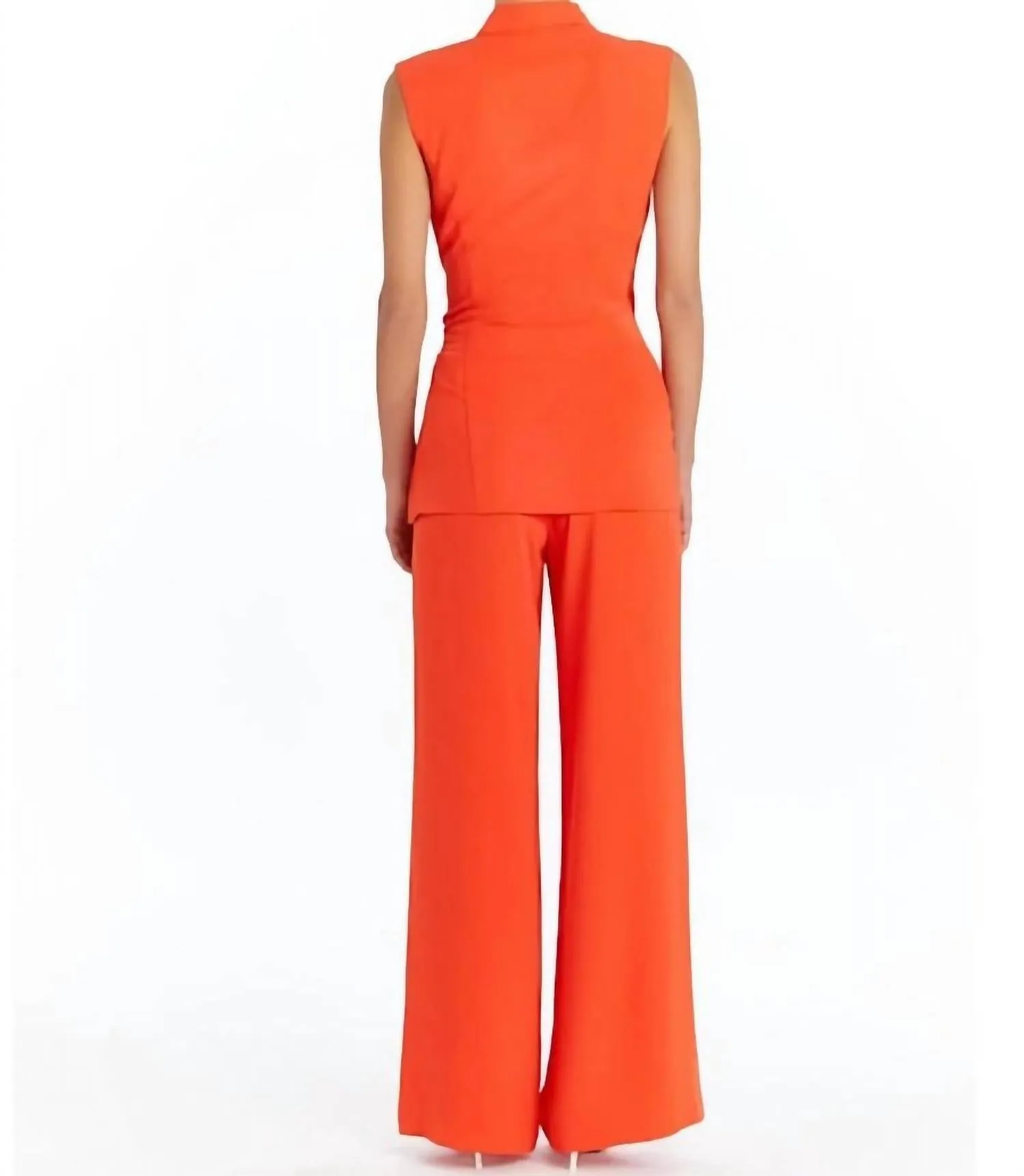 Sleeveless Vera Blazer In Serrano