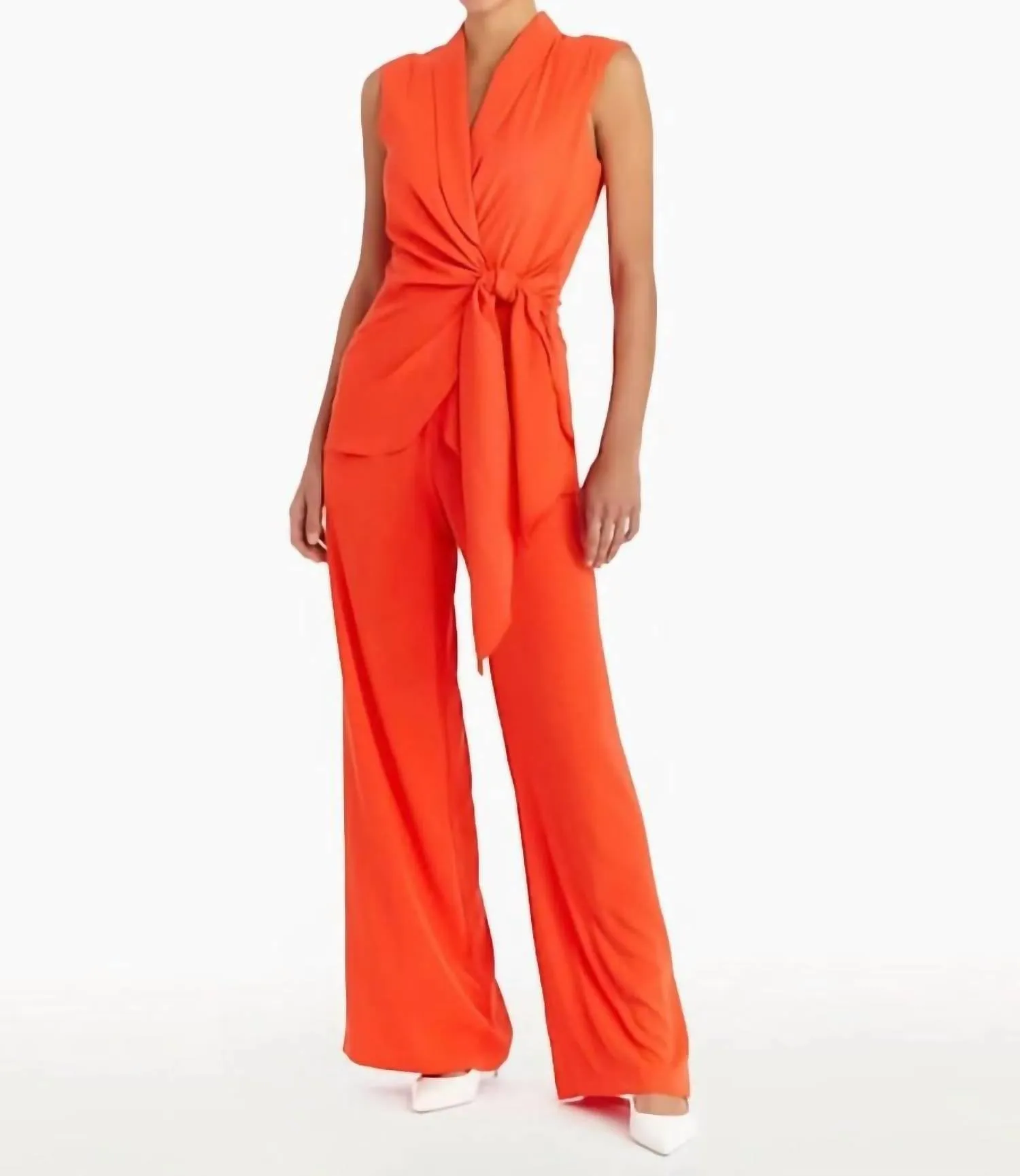 Sleeveless Vera Blazer In Serrano